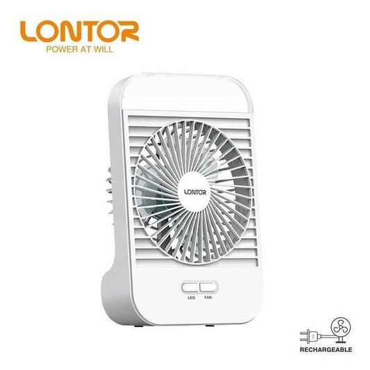 Lontor 5" Inches Rechargeable Mini Fan CTL-MF011-5