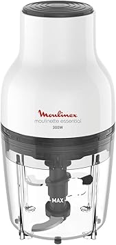 Moulinex Moulinette Essential Chopper, 300 Watts, Plastic, dj520127, min 2 year warranty