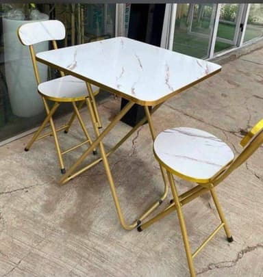 FOLDABLE CHAIR AND TABLE SET