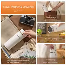 Portable Travel Electric Kettle For Tea Coffee 500ml With 4 Temperature Control