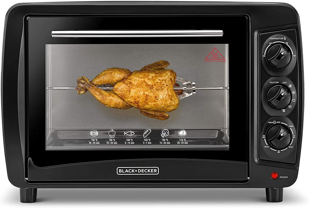 Black And Decker TRO35RDG 220 Volt 35L Multifunction Toaster Oven 220V-240V