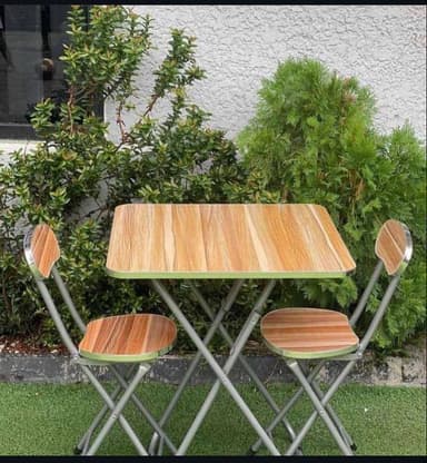 FOLDABLE CHAIR AND TABLE SET