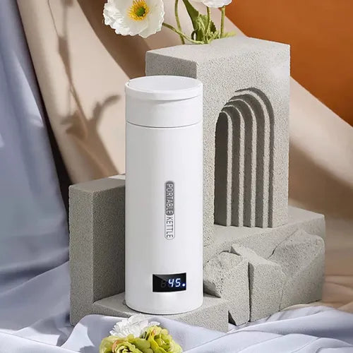 Portable Travel Electric Kettle For Tea Coffee 500ml With 4 Temperature Control